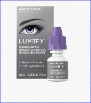 FDA approves preservative-free version of Lumify redness-reliever eye drops